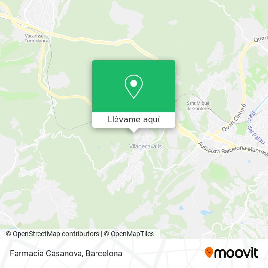 Mapa Farmacia Casanova