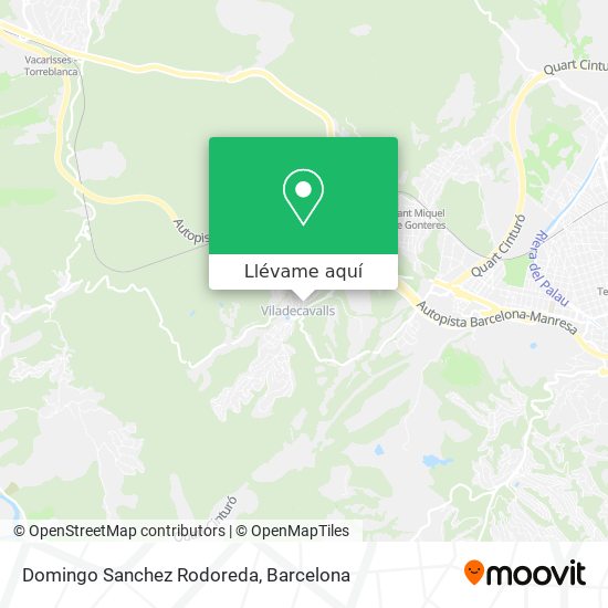 Mapa Domingo Sanchez Rodoreda