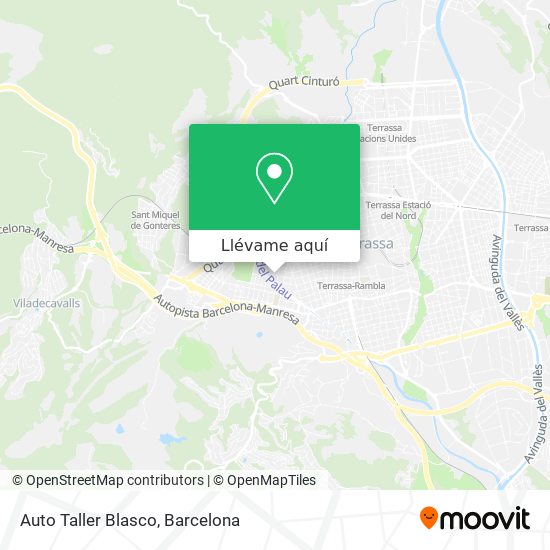 Mapa Auto Taller Blasco