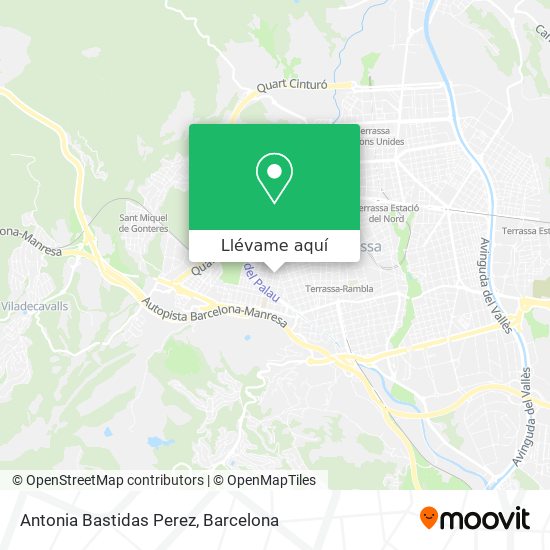 Mapa Antonia Bastidas Perez