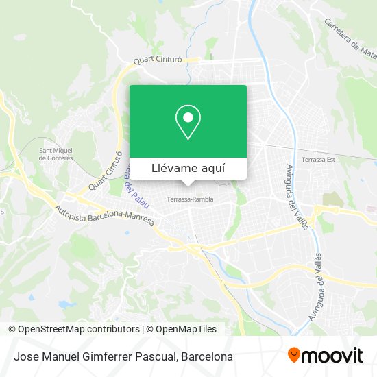 Mapa Jose Manuel Gimferrer Pascual