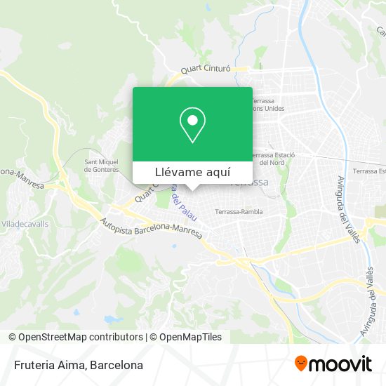 Mapa Fruteria Aima