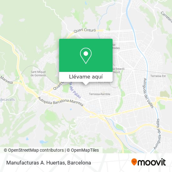 Mapa Manufacturas A. Huertas