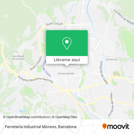 Mapa Ferreteria Industrial Moreno