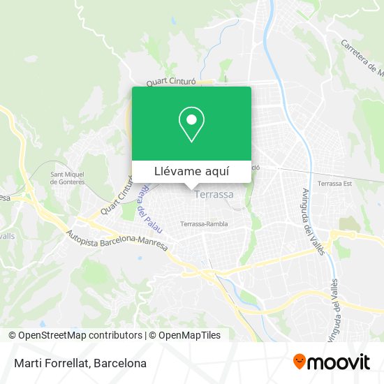 Mapa Marti Forrellat