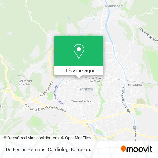 Mapa Dr. Ferran Bernaus. Cardiòleg