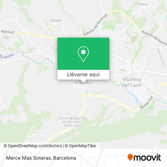 Mapa Merce Mas Soteras