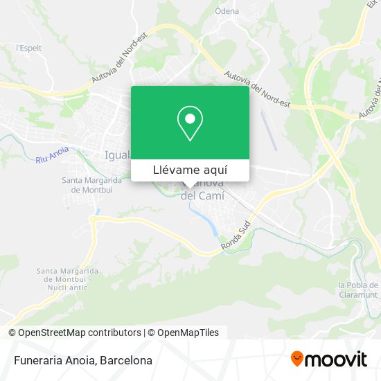 Mapa Funeraria Anoia