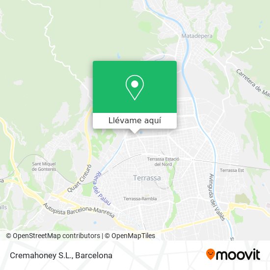 Mapa Cremahoney S.L.