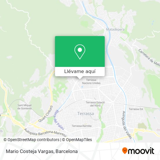 Mapa Mario Costeja Vargas