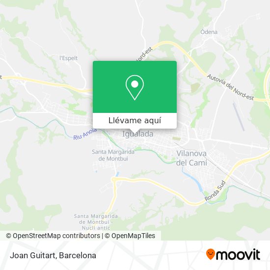 Mapa Joan Guitart