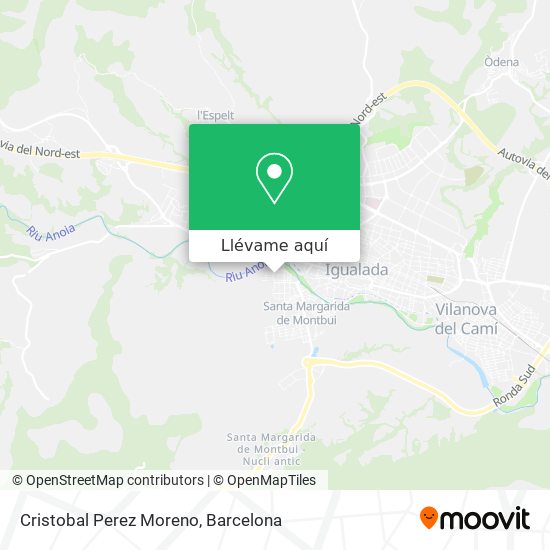 Mapa Cristobal Perez Moreno