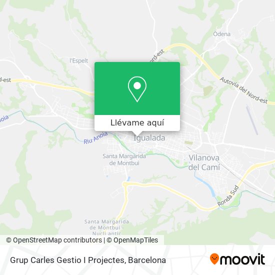 Mapa Grup Carles Gestio I Projectes