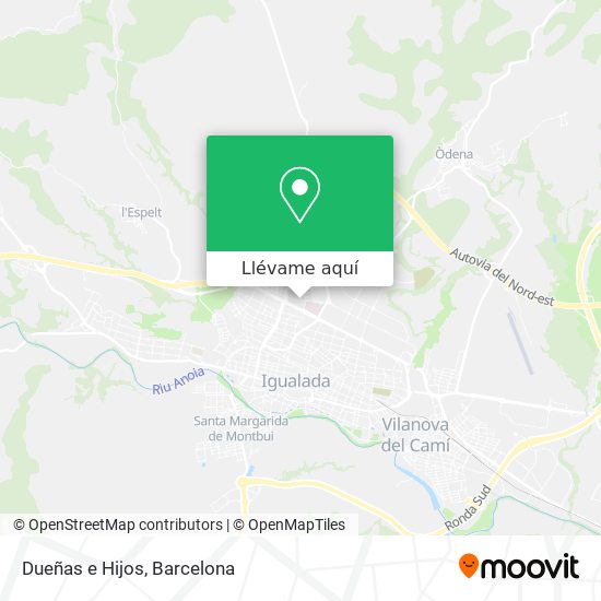Mapa Dueñas e Hijos