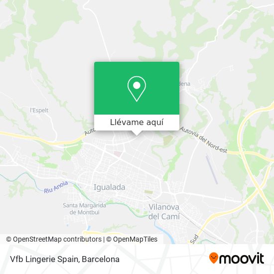 Mapa Vfb Lingerie Spain