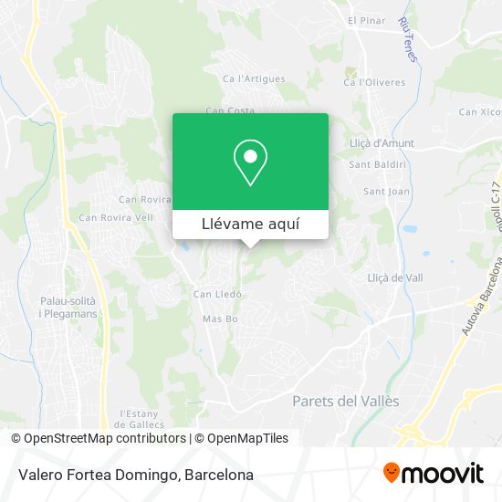 Mapa Valero Fortea Domingo