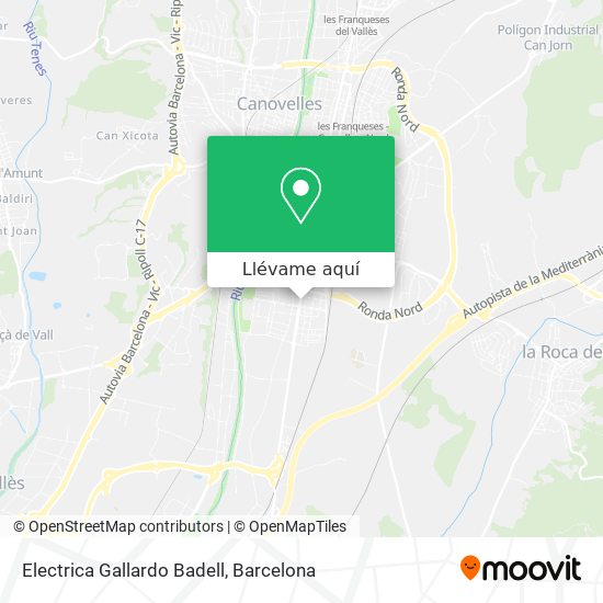 Mapa Electrica Gallardo Badell