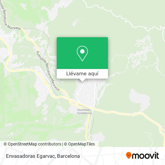 Mapa Envasadoras Egarvac