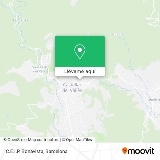 Mapa C.E.I.P. Bonavista