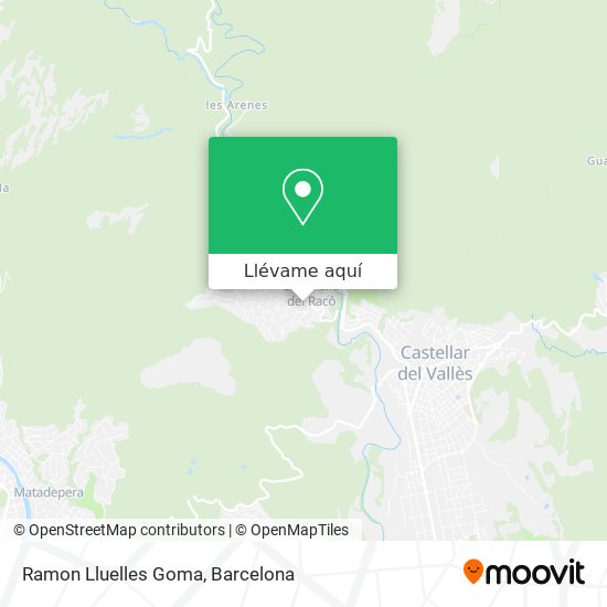 Mapa Ramon Lluelles Goma