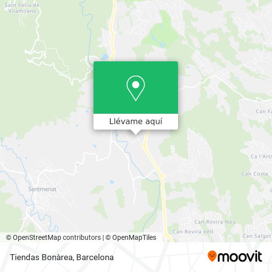 Mapa Tiendas Bonàrea
