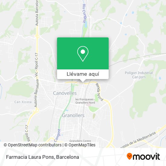 Mapa Farmacia Laura Pons
