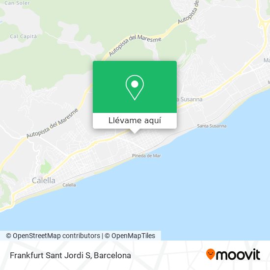 Mapa Frankfurt Sant Jordi S