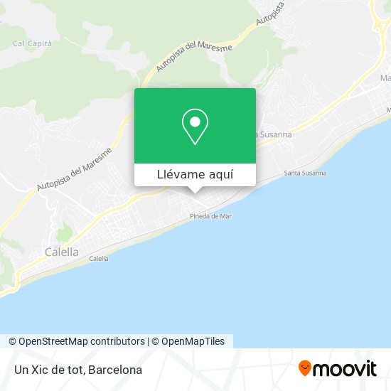 Mapa Un Xic de tot