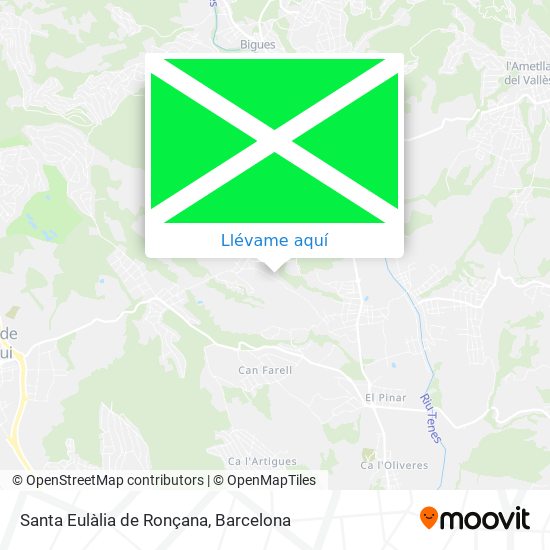 Mapa Santa Eulàlia de Ronçana