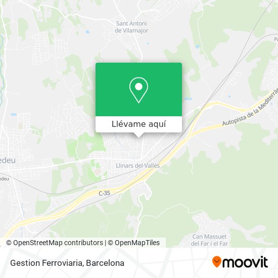 Mapa Gestion Ferroviaria