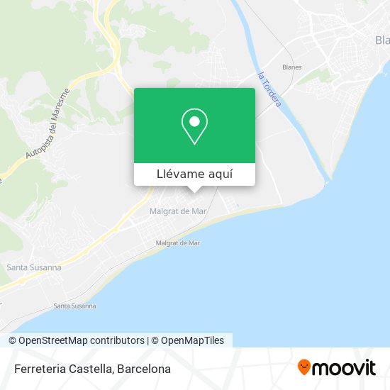 Mapa Ferreteria Castella