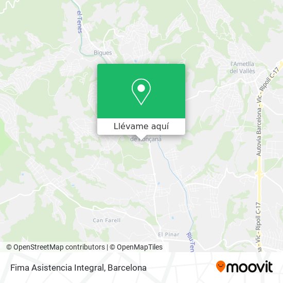Mapa Fima Asistencia Integral