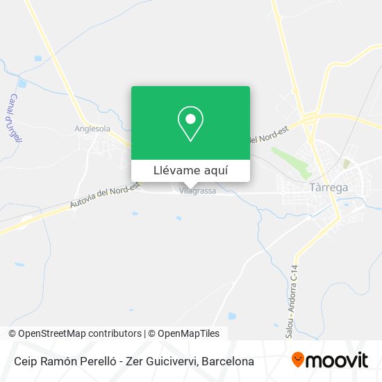 Mapa Ceip Ramón Perelló - Zer Guicivervi