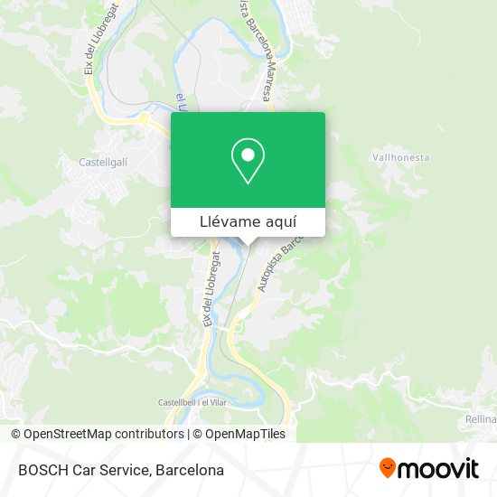 Mapa BOSCH Car Service