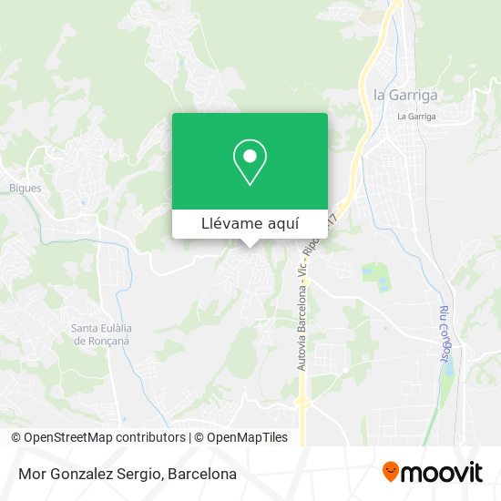 Mapa Mor Gonzalez Sergio