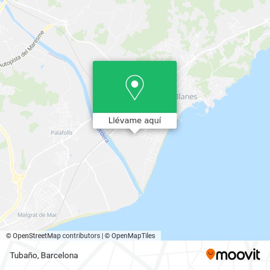 Mapa Tubaño