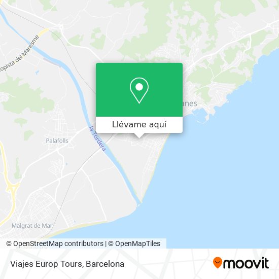 Mapa Viajes Europ Tours