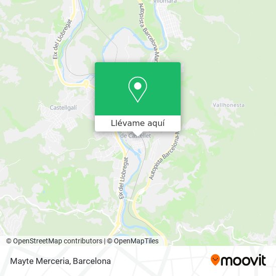 Mapa Mayte Merceria