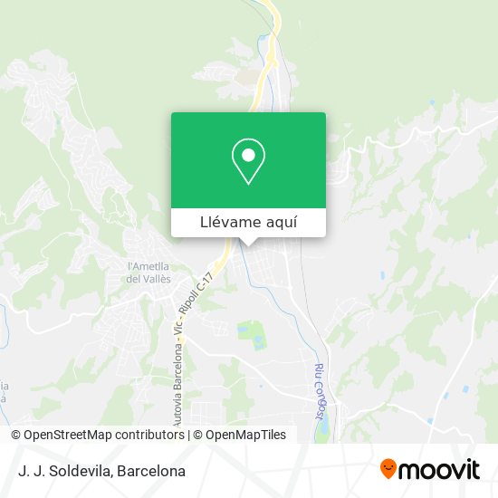 Mapa J. J. Soldevila