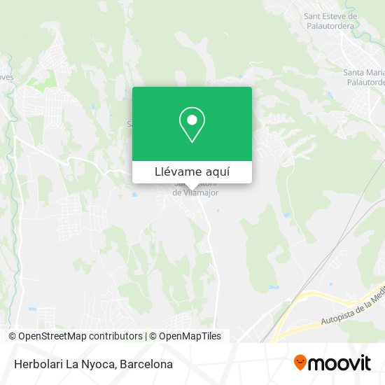 Mapa Herbolari La Nyoca