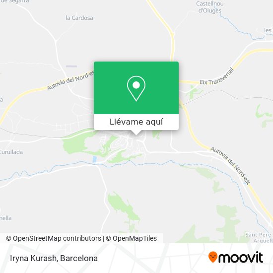 Mapa Iryna Kurash