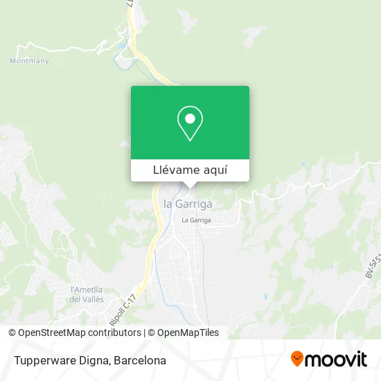 Mapa Tupperware Digna