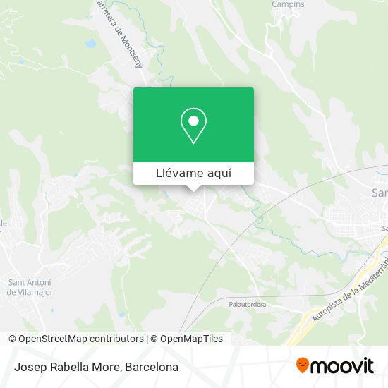 Mapa Josep Rabella More