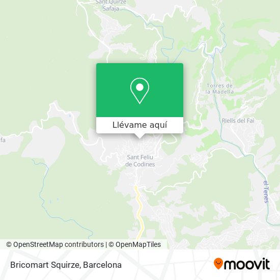 Mapa Bricomart Squirze