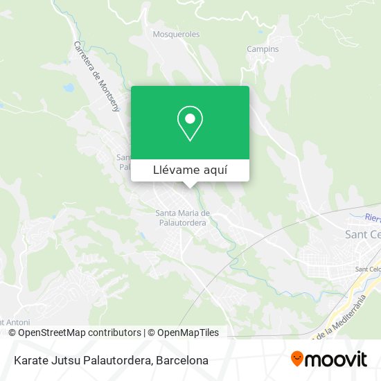 Mapa Karate Jutsu Palautordera
