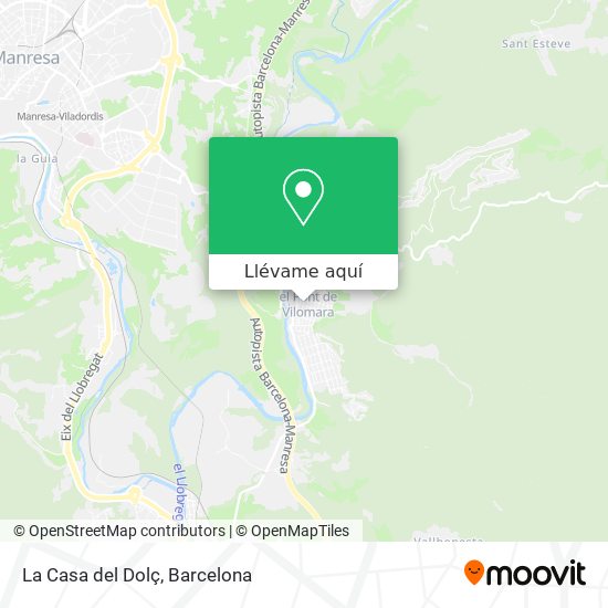 Mapa La Casa del Dolç
