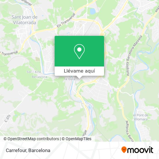 Mapa Carrefour