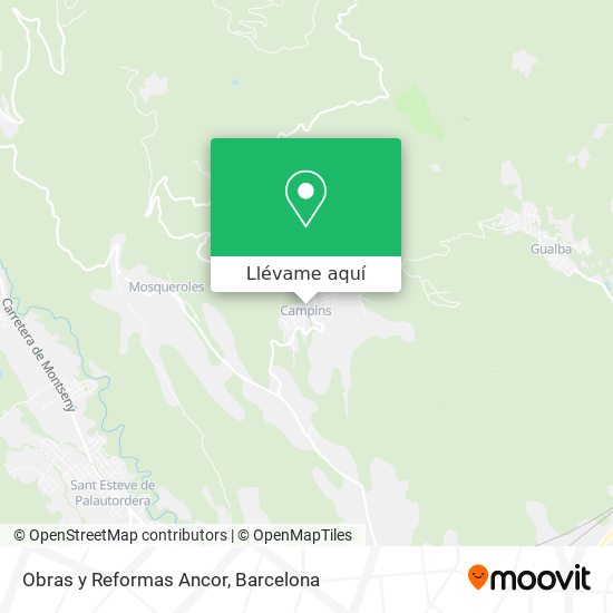 Mapa Obras y Reformas Ancor