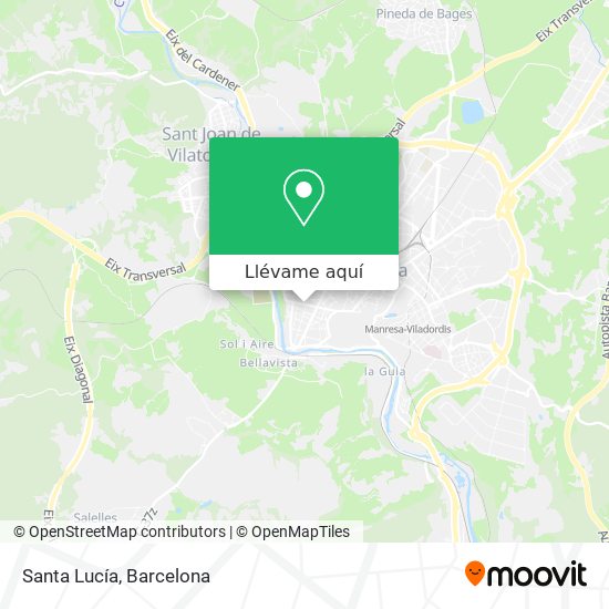 Mapa Santa Lucía
