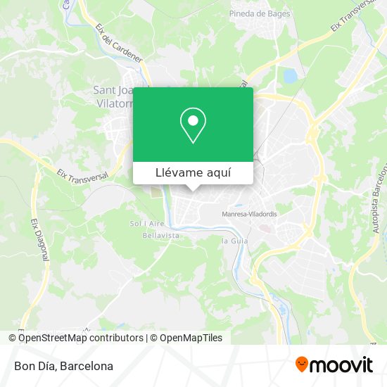 Mapa Bon Día